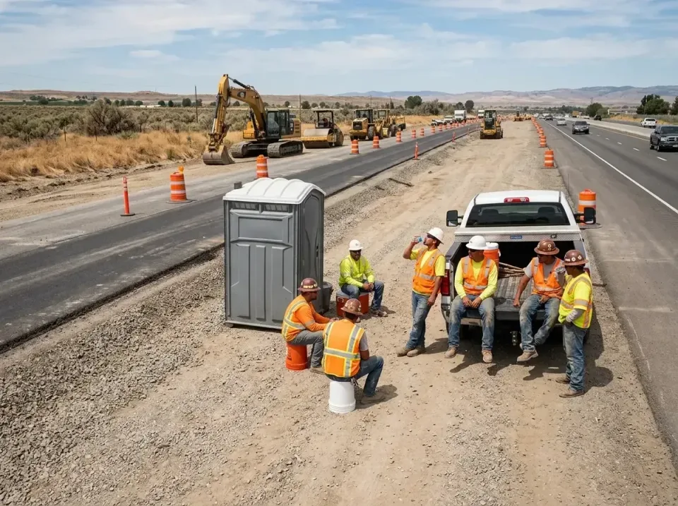 highway-road-construction-crew-007 — frequently asked questions, Porta Potty and Restroom Rentals in Park Layne, OH